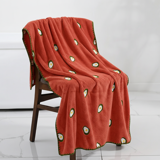 Fruity Bath Towels