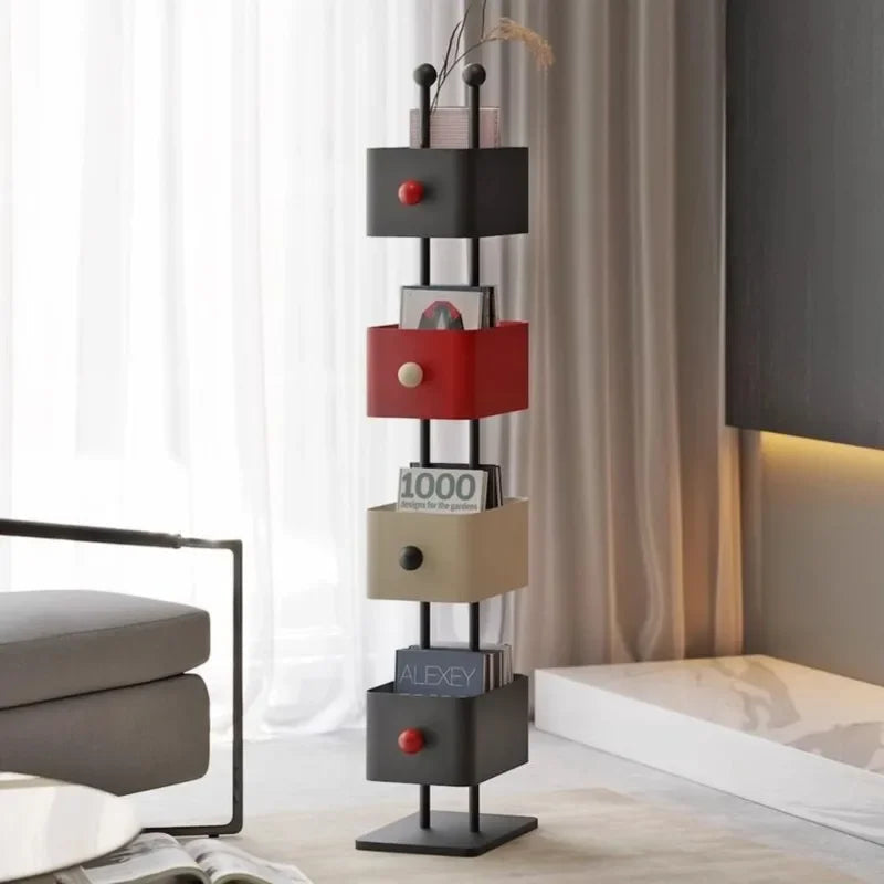 Marthia Iron Bookshelf
