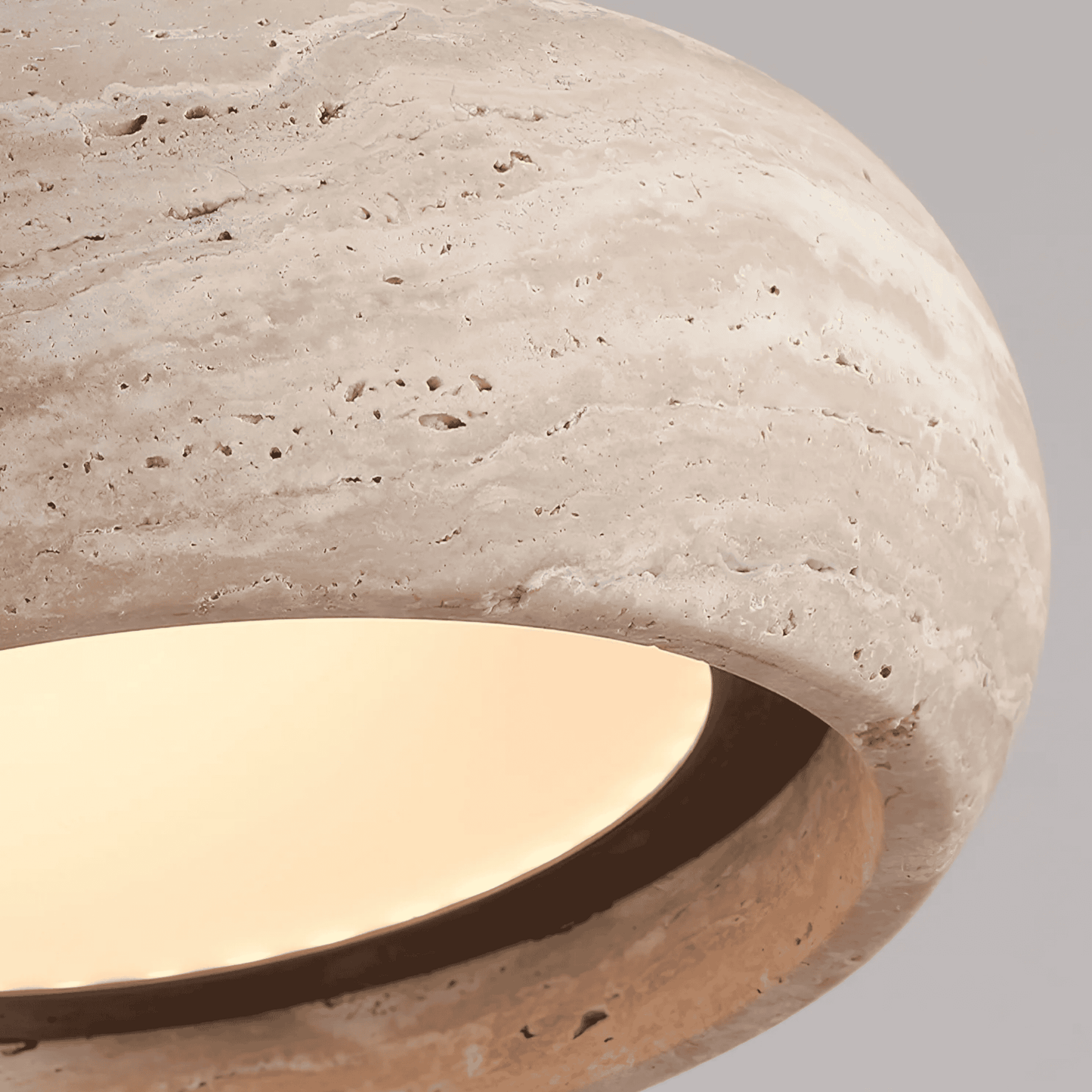 Sora Travertine Pendant Light