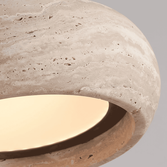 Sora Travertine Pendant Light