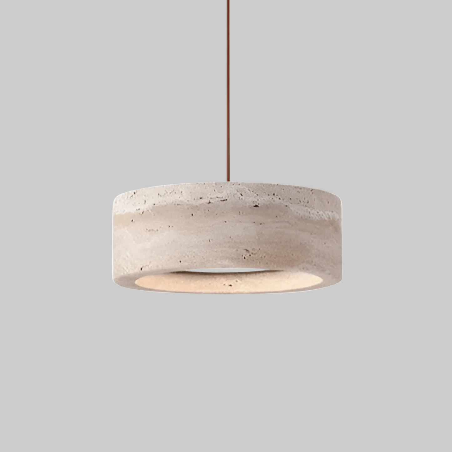 Sora Travertine Pendant Light