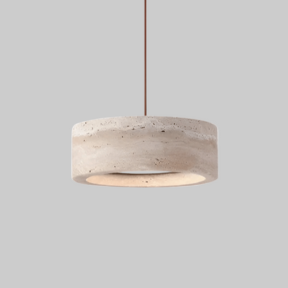 Sora Travertine Pendant Light