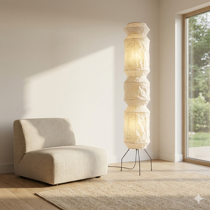 Akari Rice Paper Floor Lamp