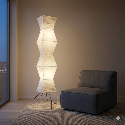 Akari Rice Paper Floor Lamp