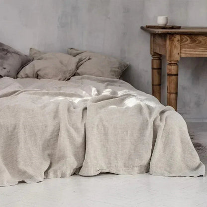 Jade Linen Bedding Set