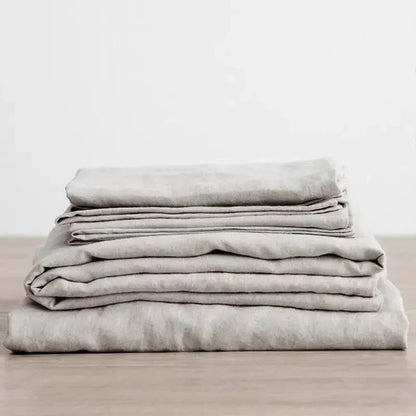 Jade Linen Bedding Set