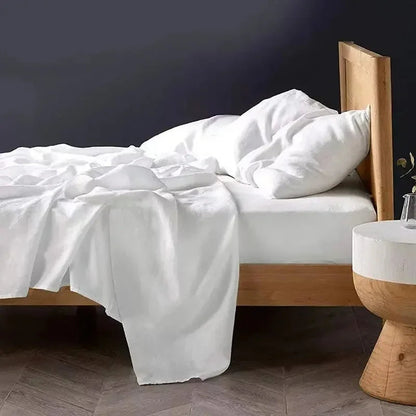 Jade Linen Bedding Set