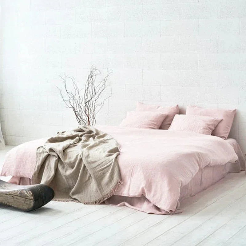 Elara Linen Bedding Set