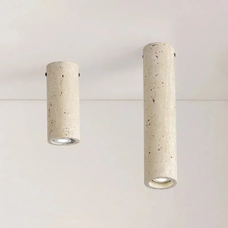 Jervis Travertine Ceiling Light