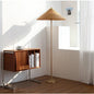 Ashen Rattan Floor Lamp