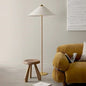 Ashen Rattan Floor Lamp