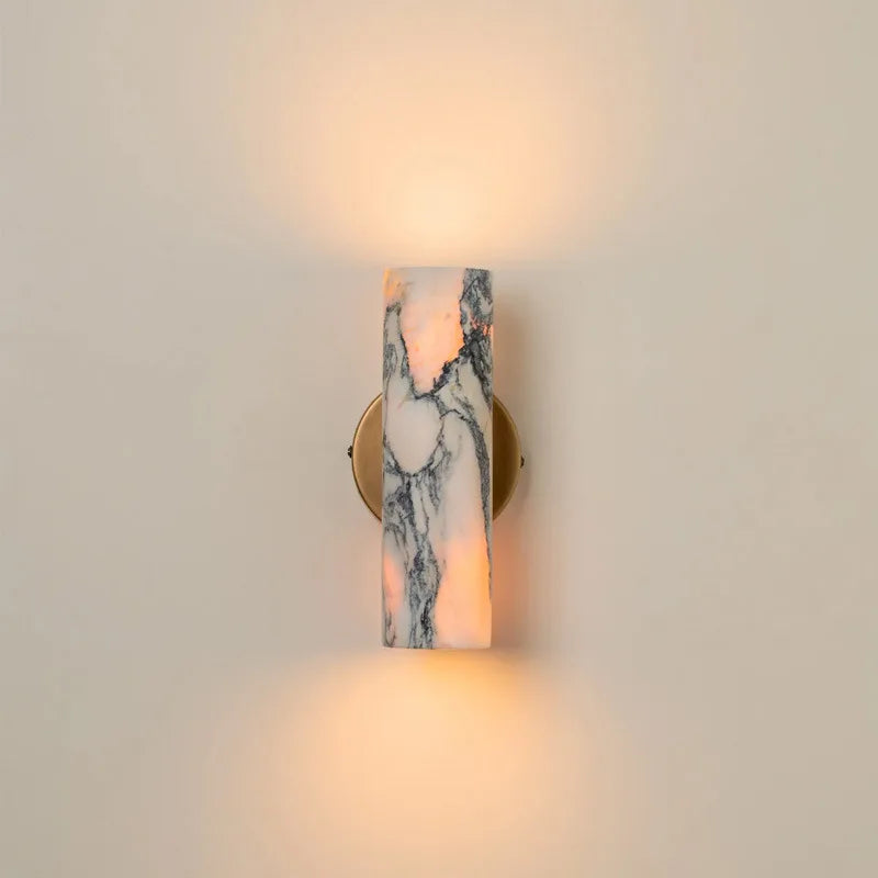 Nordic Up & Down Marble Wall Light