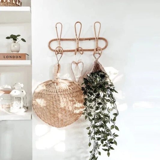 Warroo Rattan Wall Hooks