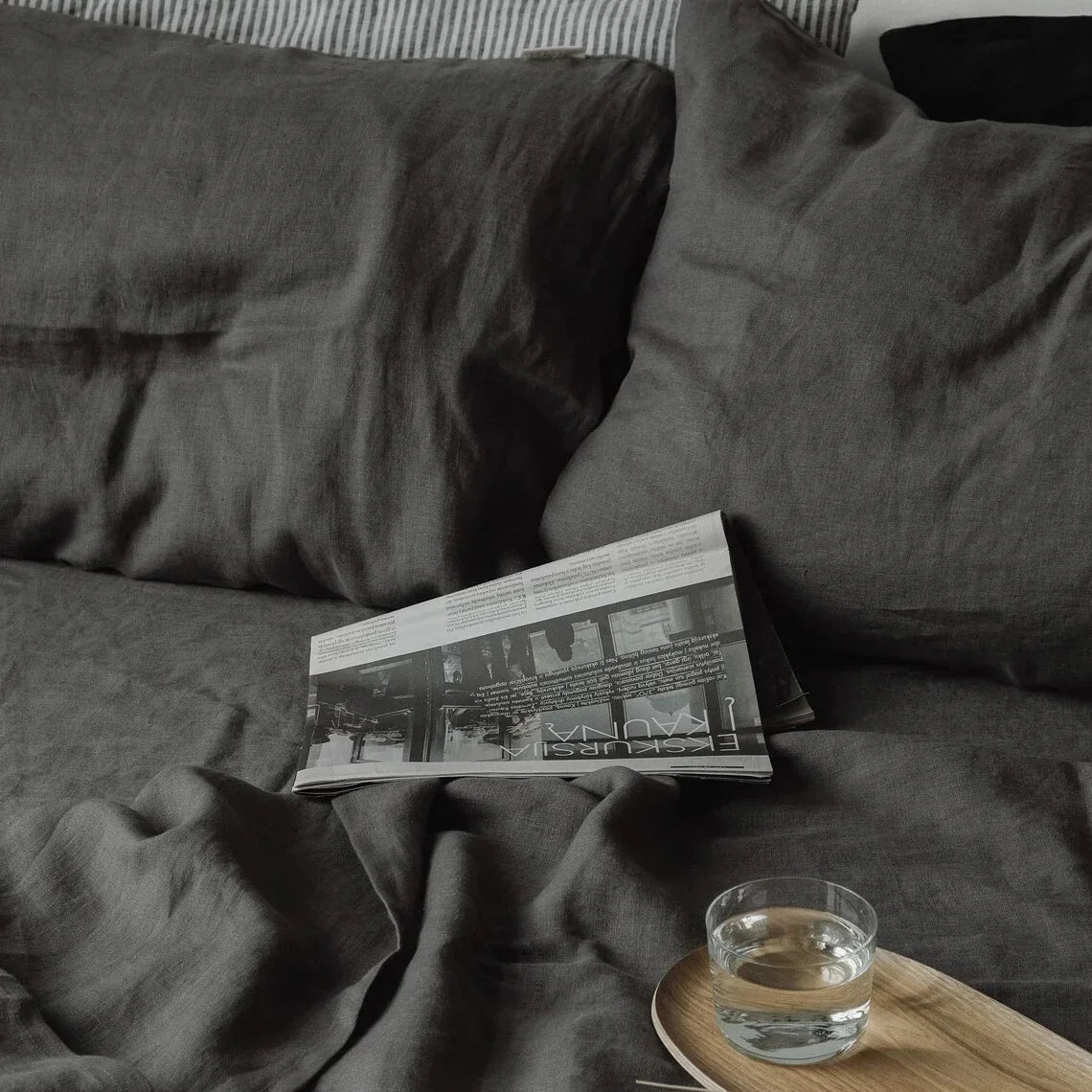 Dorea Linen Bedding Set
