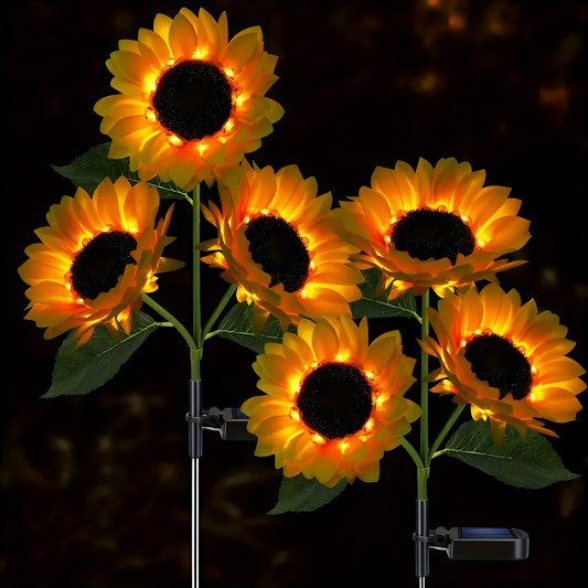 Sunflower Solar Garden Light