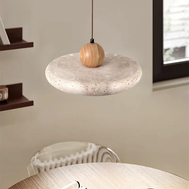 Sabi Travertine Pendant Light