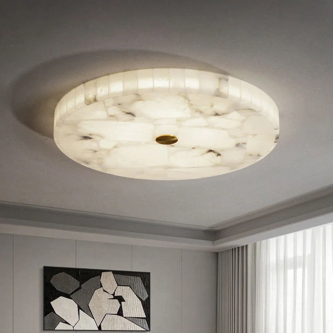 Flo Marble Ceiling Light