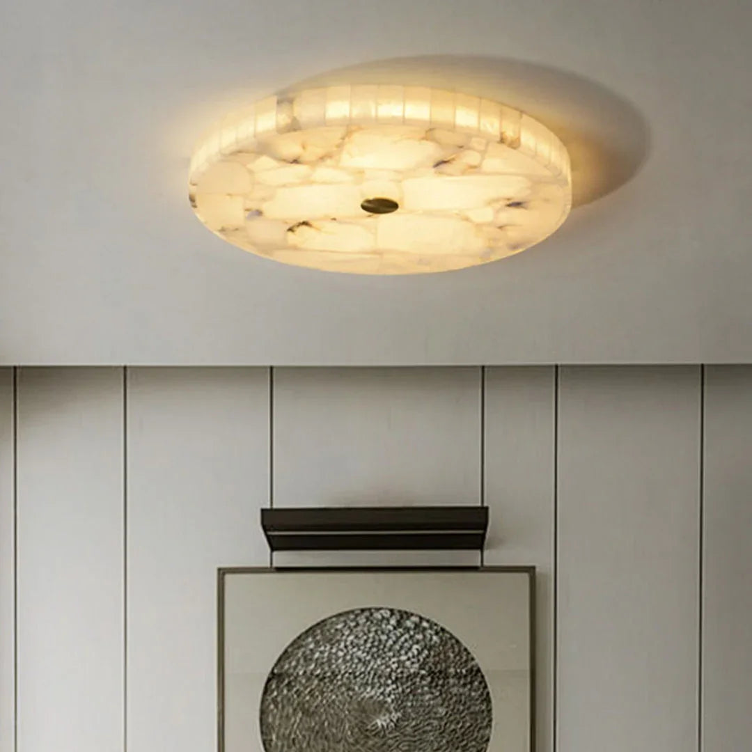 Flo Marble Ceiling Light