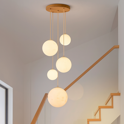 Opaline Chandelier