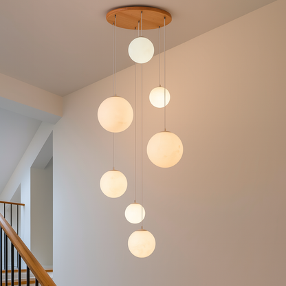 Opaline Chandelier