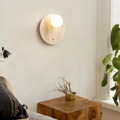 Manelli Travertine Wall Light