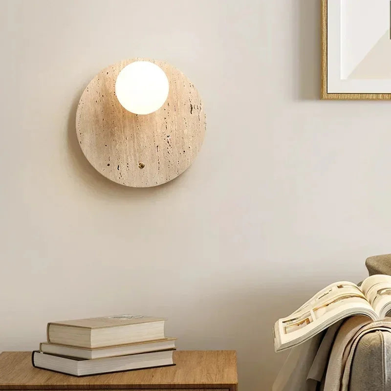 Manelli Travertine Wall Light