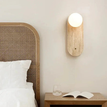 Manelli Travertine Wall Light