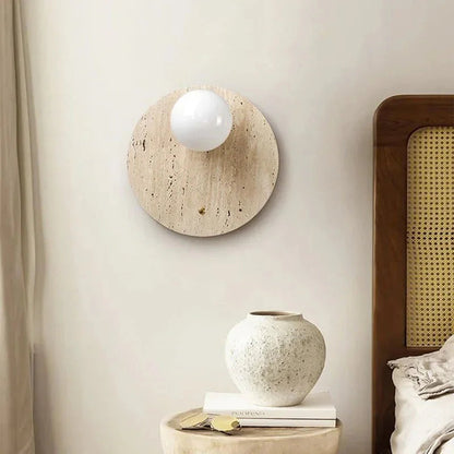 Manelli Travertine Wall Light