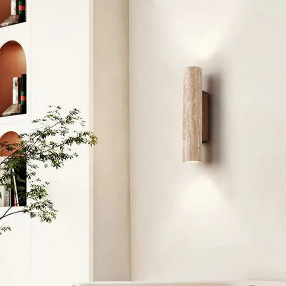 Ali Travertine Wall Lamp