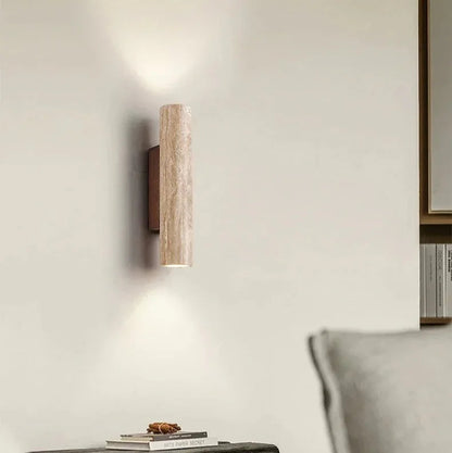 Ali Travertine Wall Lamp