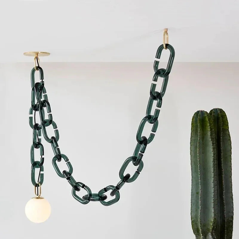 Clove Pendant Chain Light