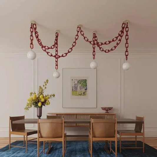 Clove Pendant Chain Light