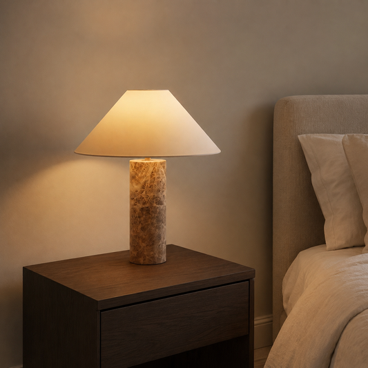 Ava Marble Table Lamp
