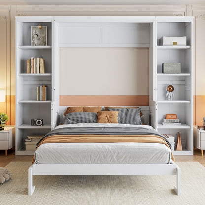Murphy Bed with Desk & Bookshelf