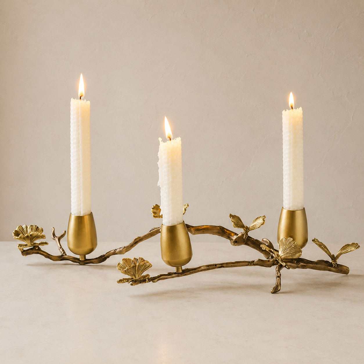 Brass Candle Holder