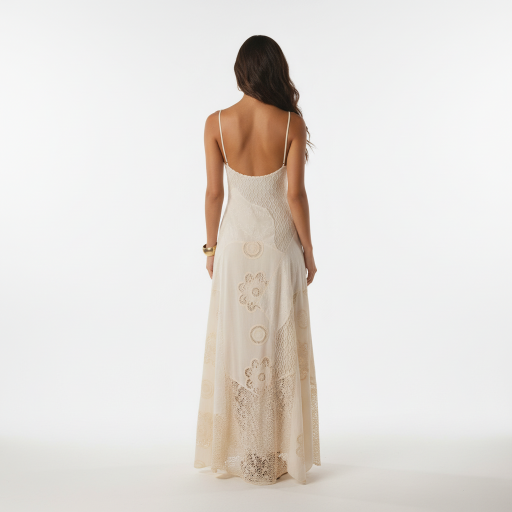 Flowy Cotton Maxi Dress | Spaghetti Strap | Day to Night