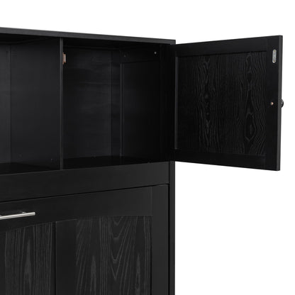 Murphy Bed with Storage Cabinets