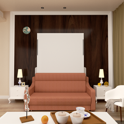 Vertical Murphy Bed with Sofa
