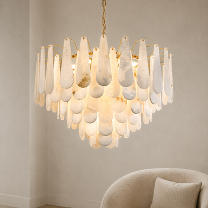 Halo Marble Chandelier