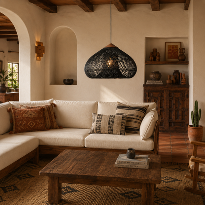 Ibiza Rattan Pendant Light