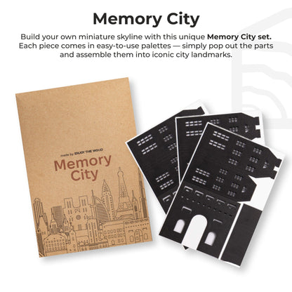 Wooden Travel Decor Memory City – Stockholm