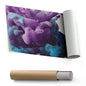Abstract Cloud Canvas Art - Colorful Framed Wall Decor