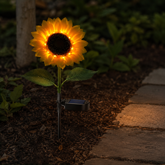 Sunflower Solar Garden Light