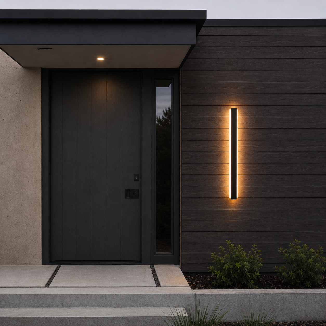 Baha LED Outdoor Wall Light